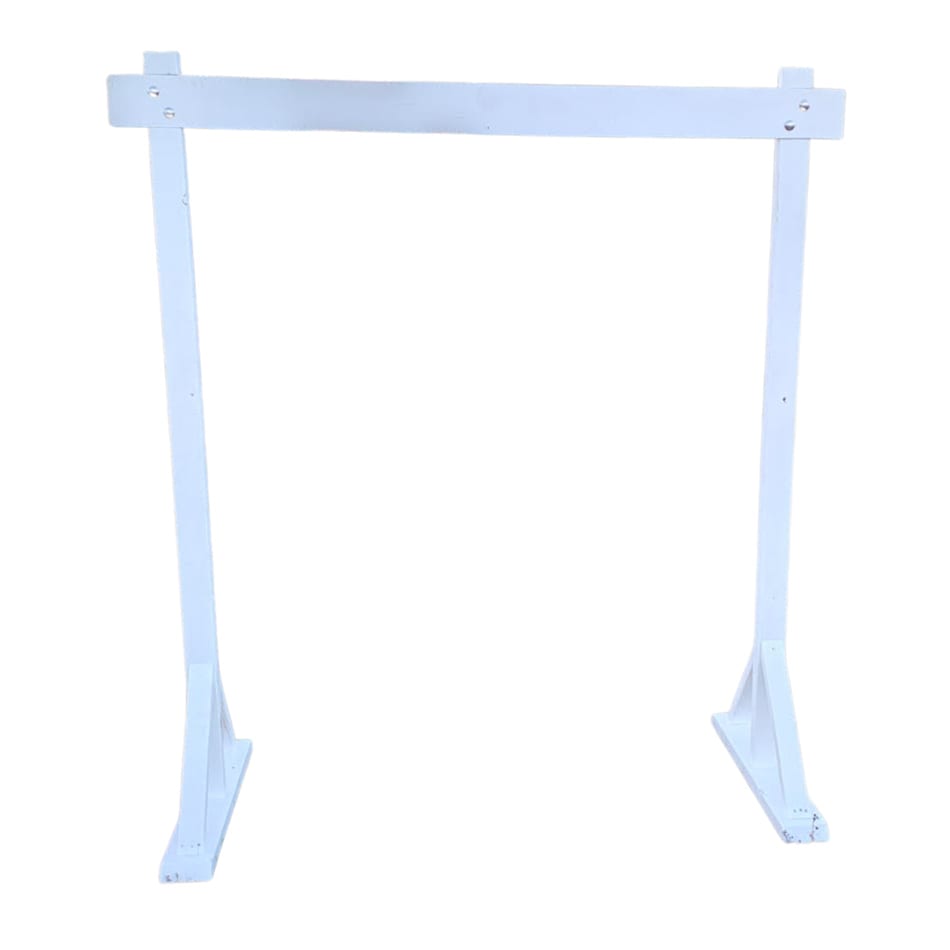 White Wooden Arbour