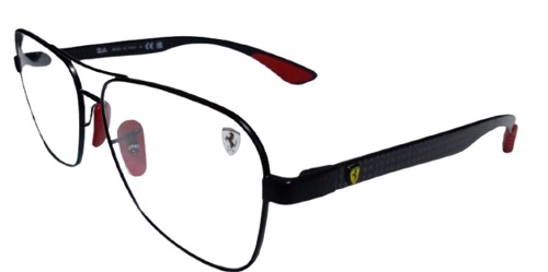 Montura Ray-Ban Ferrari RB 8436-M F002 vista diagonal