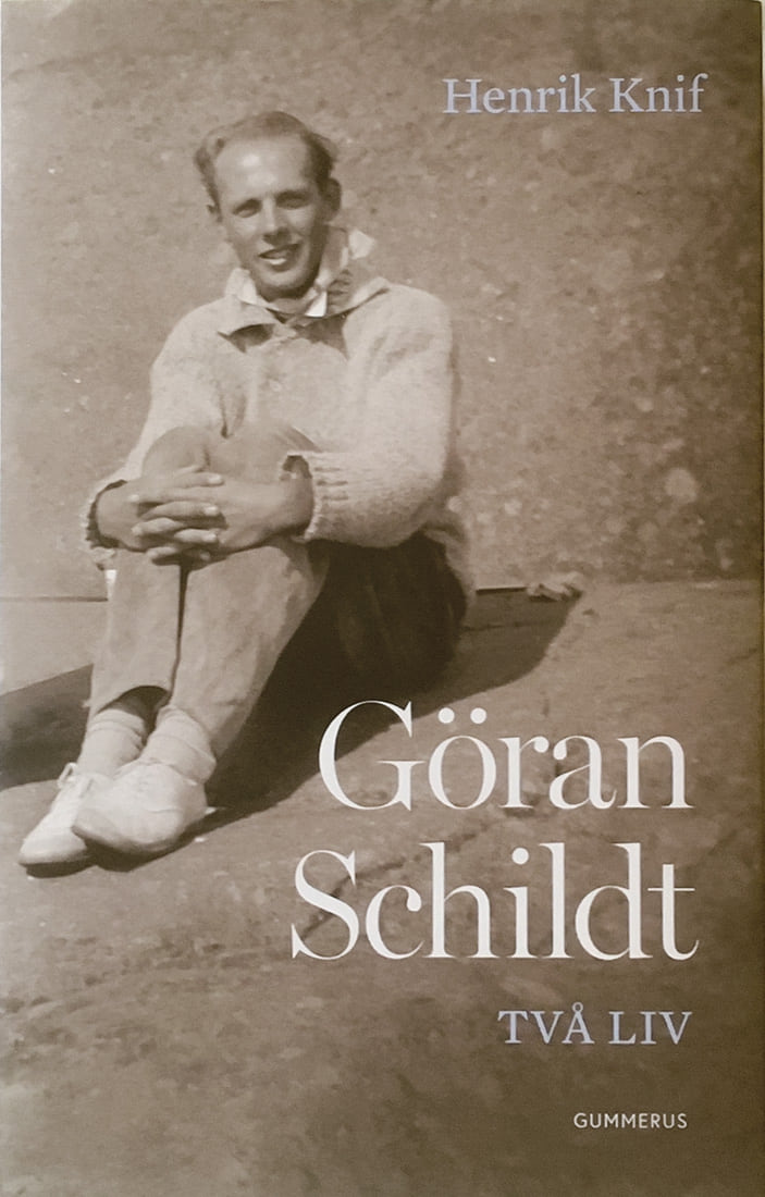 Göran Schildt Book Cover by Henrik Knif