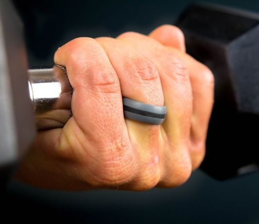 workout silicone wedding ring