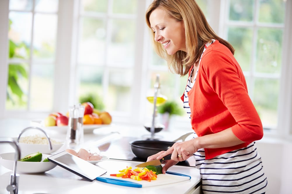 nutrisystem preparing cooking meals flex