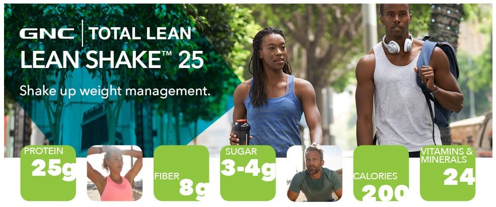GNC Total Lean Shake Main Ingredients benefits