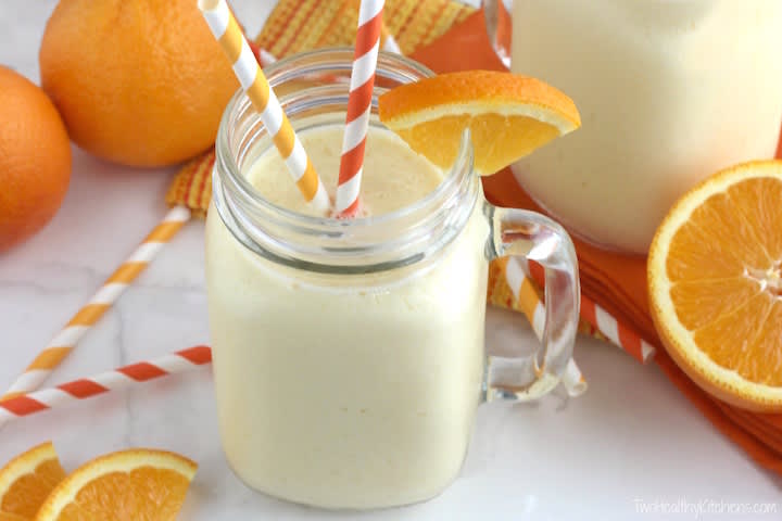 orange creamscle smoothie shake