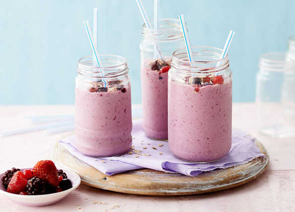 very berry smoothie shake