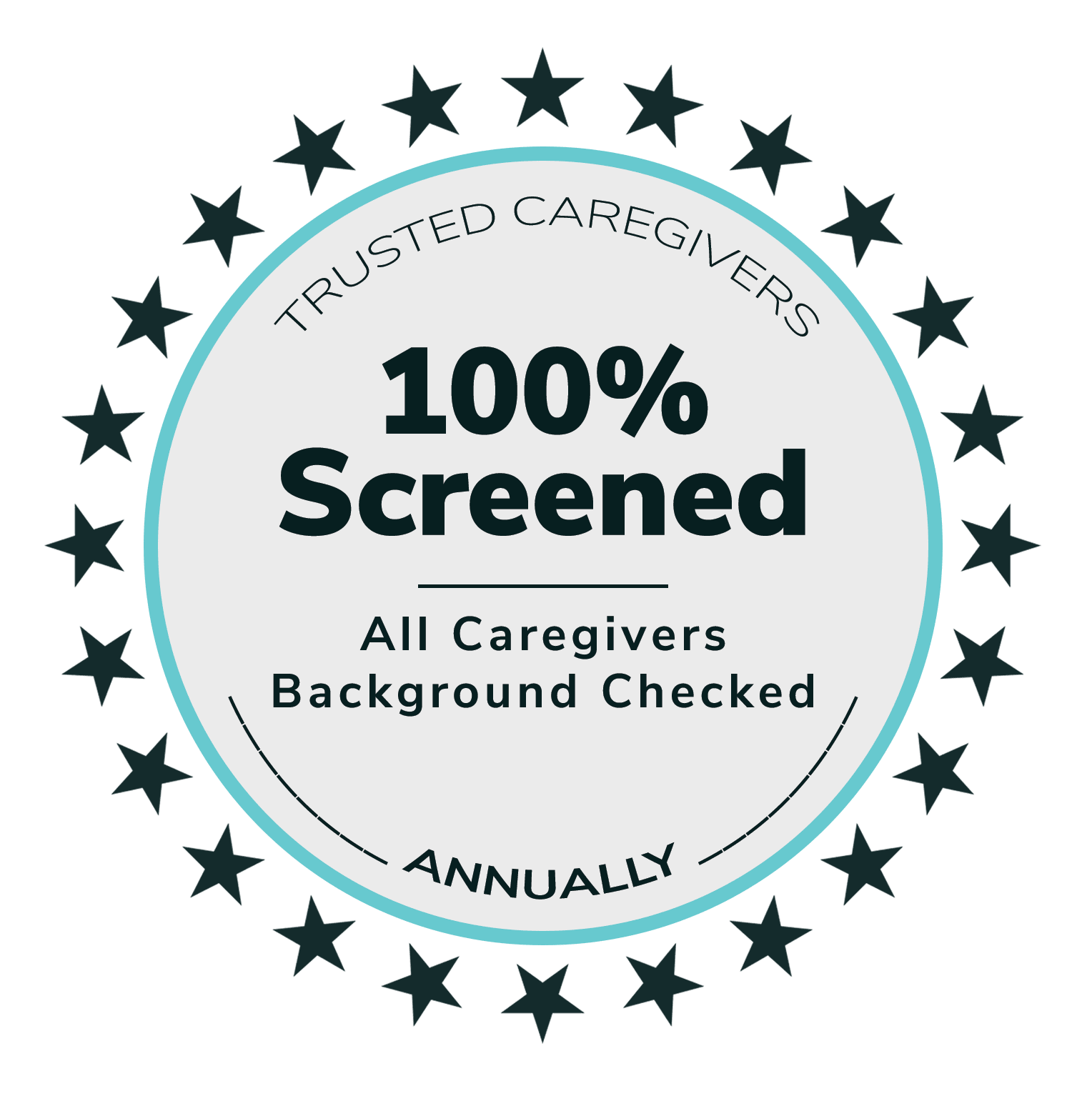 100% badge