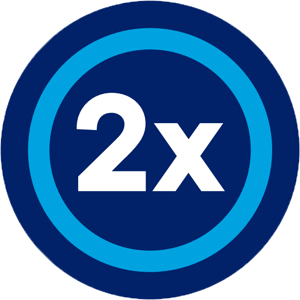 2x icon