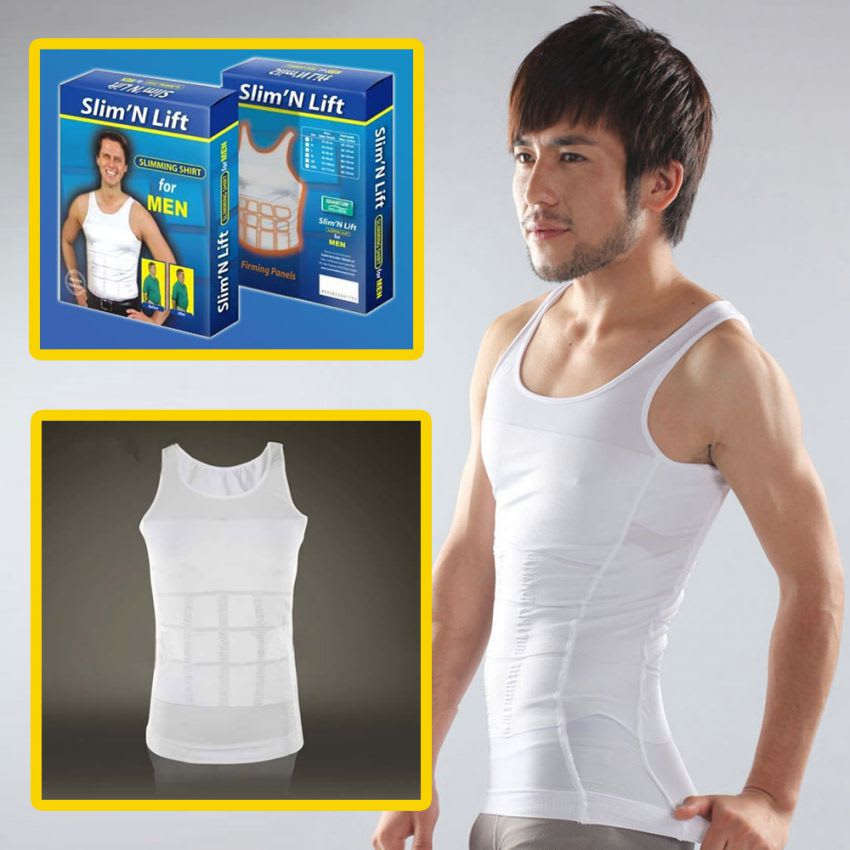 Slim 'N Lift Men Slimming Shirt