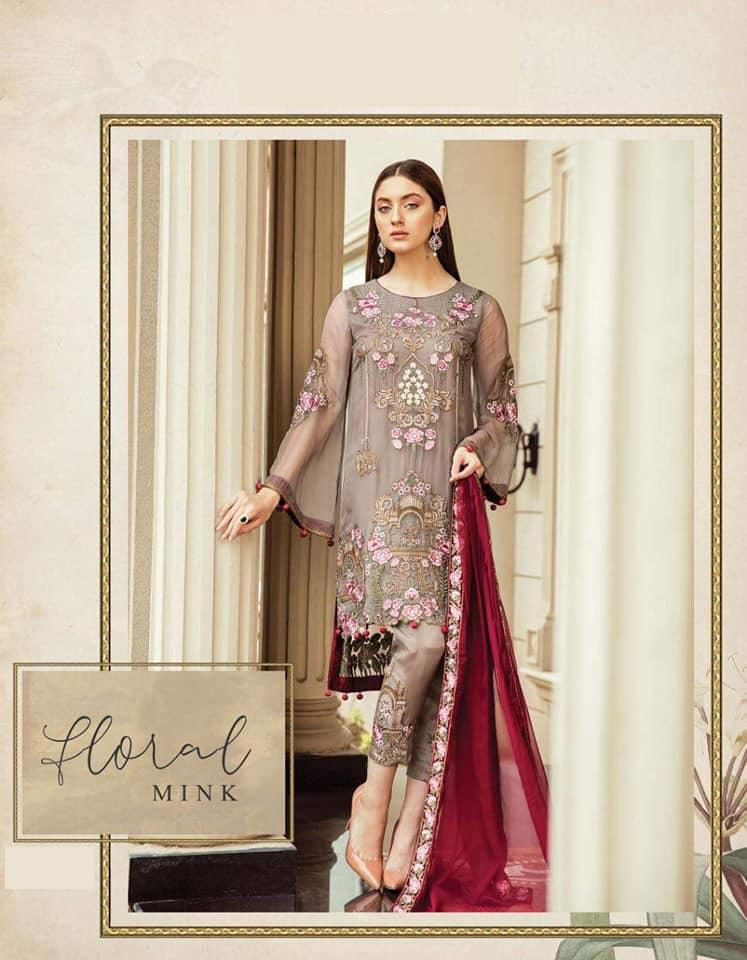 afrozeh chiffon suits