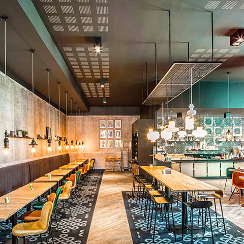 Rénovation de l'espace déjeuner de l'hôtel Ibis Styles du Mans