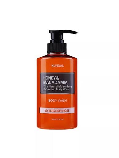KUNDAL ENGLISH ROSE Body Wash honey macadamia 500ml