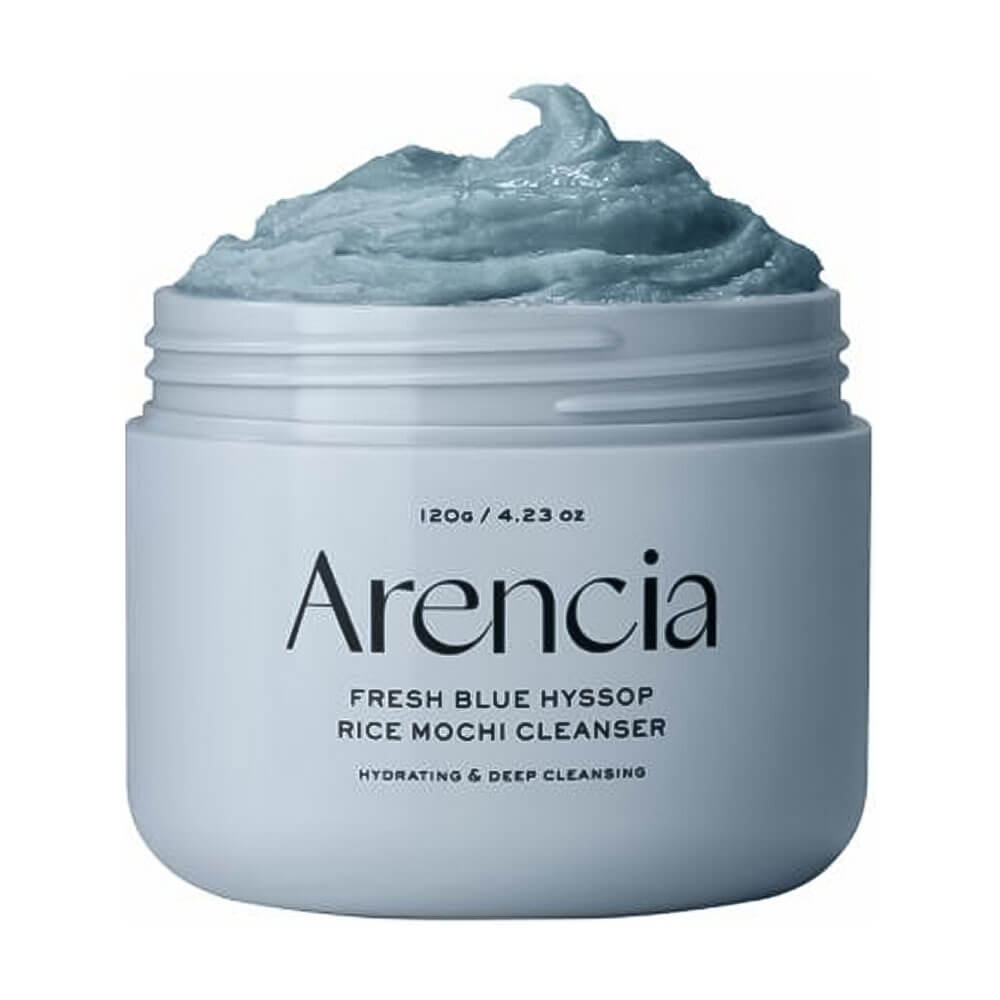 ARENCIA Fresh Blue Hyssop Rice Mochi Cleanser 120g
