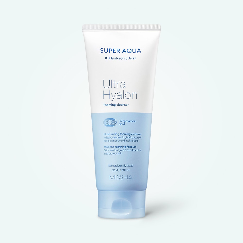 MISSHA Super Aqua Ultra Hyaluron Foaming Cleanser 200ml