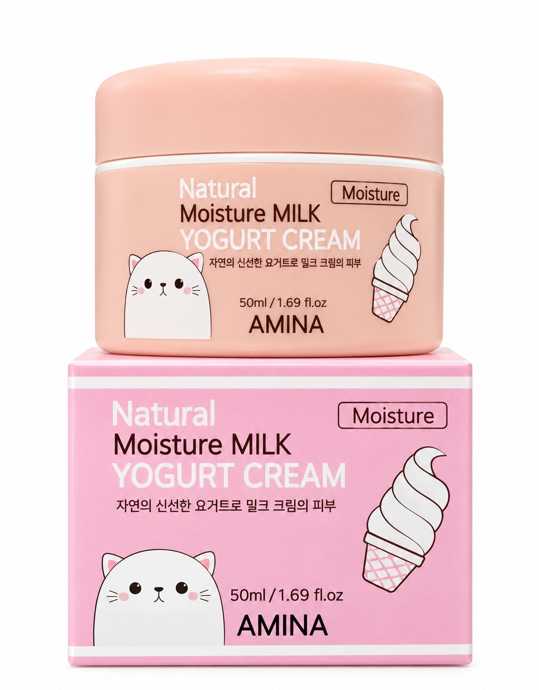 AMINA Natural Moisture Milk Yogurt Cream 50ml