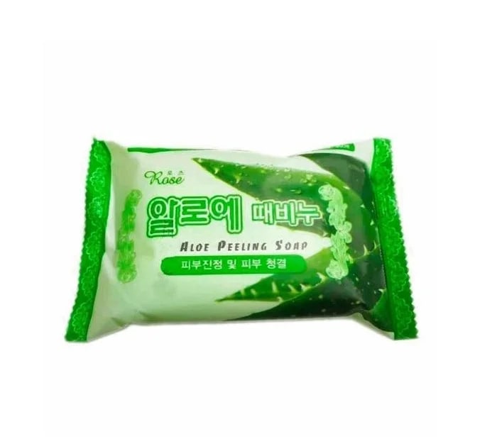 ROSE Aloe Peeling Soap 150g