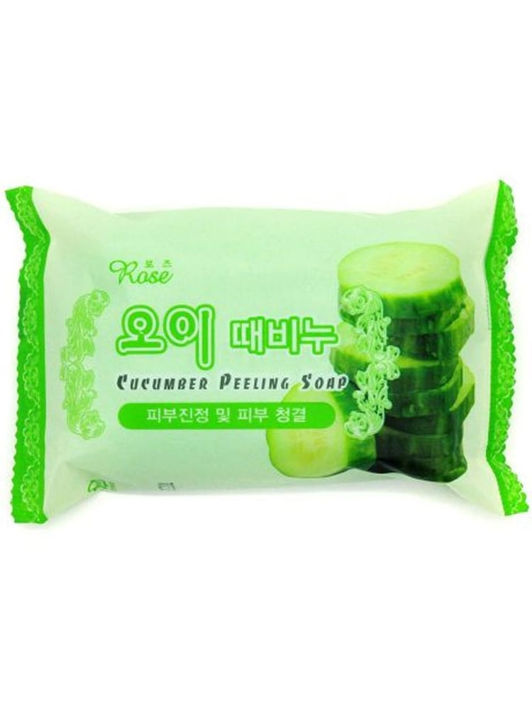 ROSE Cucumber Peeling Soap 150g