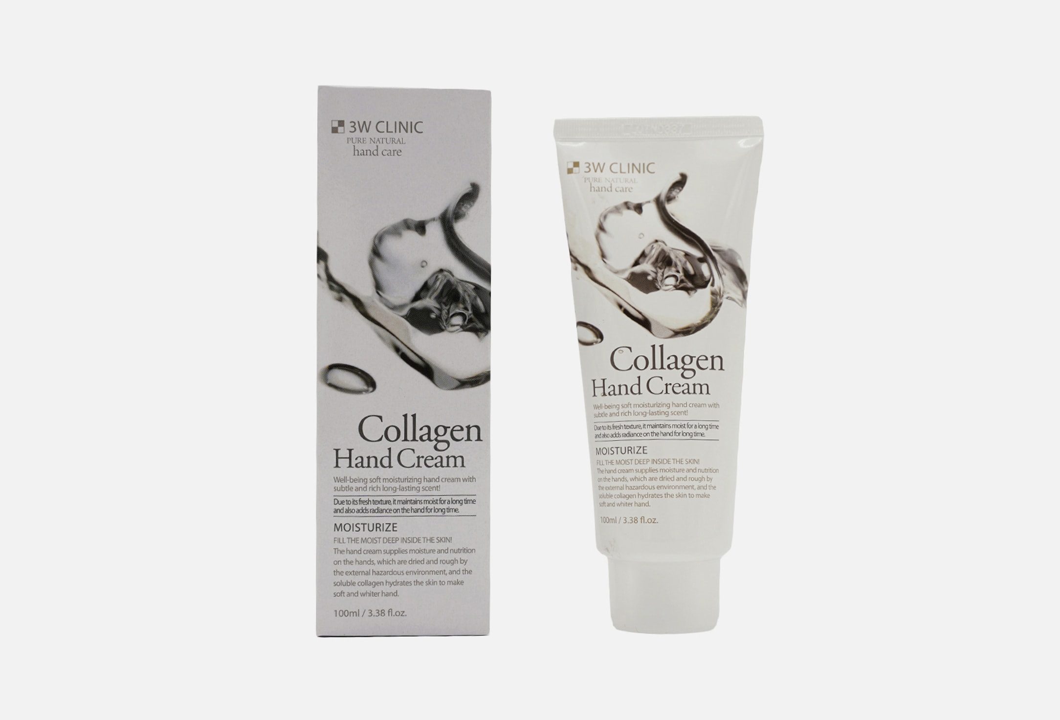 3W CLINIC Moisturizing Collagen Hand Cream 100ml