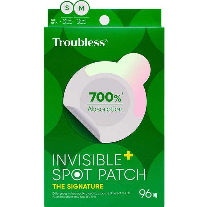 TROUBLESS TROUBLESS Invisible Plus Spot Patch The Signature 96 patches