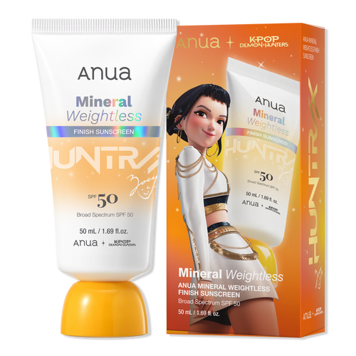 ANUA ANUA Mineral Weightless Finish Sunscreen SPF50+ PA++++ 50 ml + K-POP