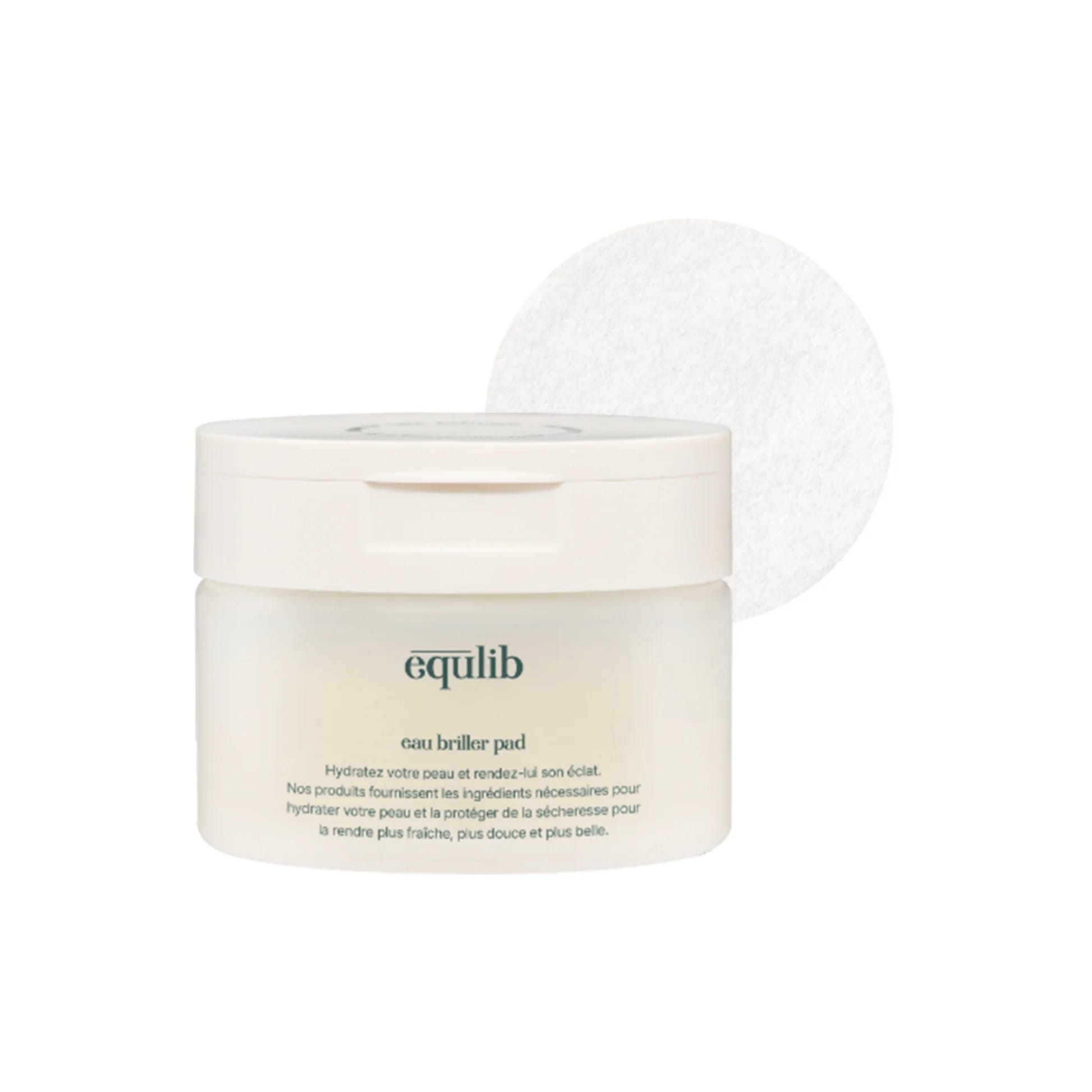 EQULIB EQULIB Eau BrillerGlass Toning Pad 120ml (60 pads)