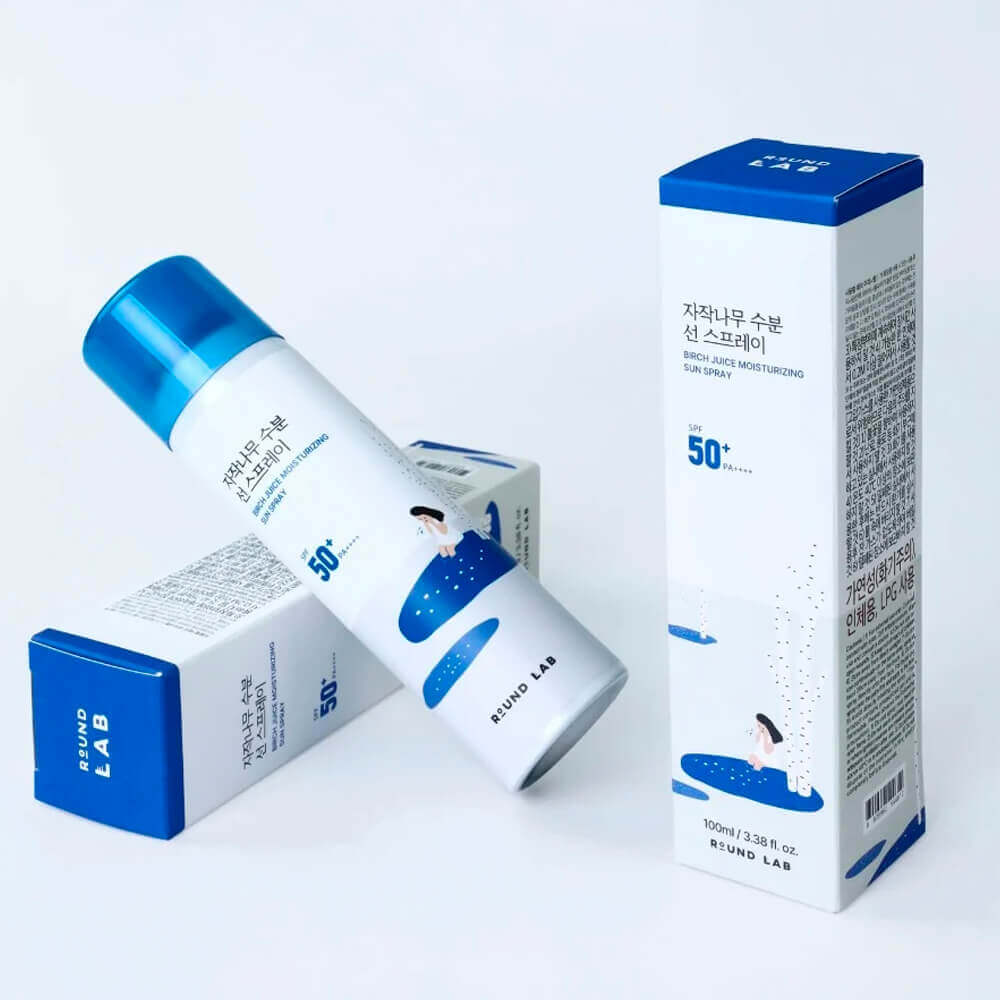 ROUND LAB ROUND LAB Birch Juice Moisturizing Sun Spray 100 ml SPF50+ PA++++