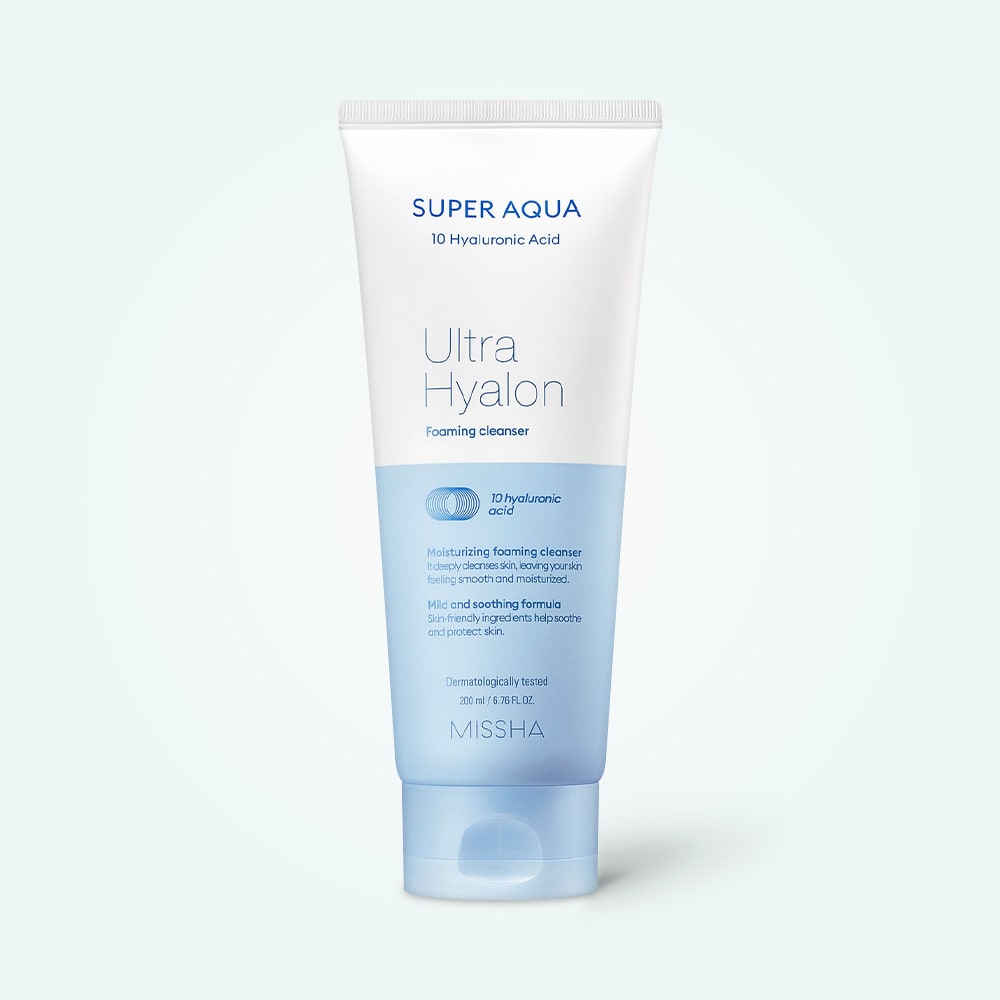 MISSHA MISSHA Super Aqua Ultra Hyaluron Foaming Cleanser 200ml