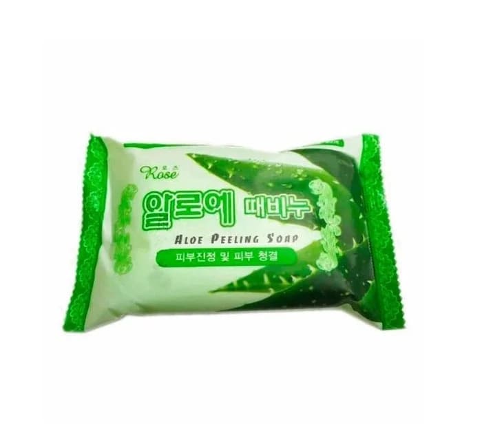 ROSE Aloe Peeling Soap 150g