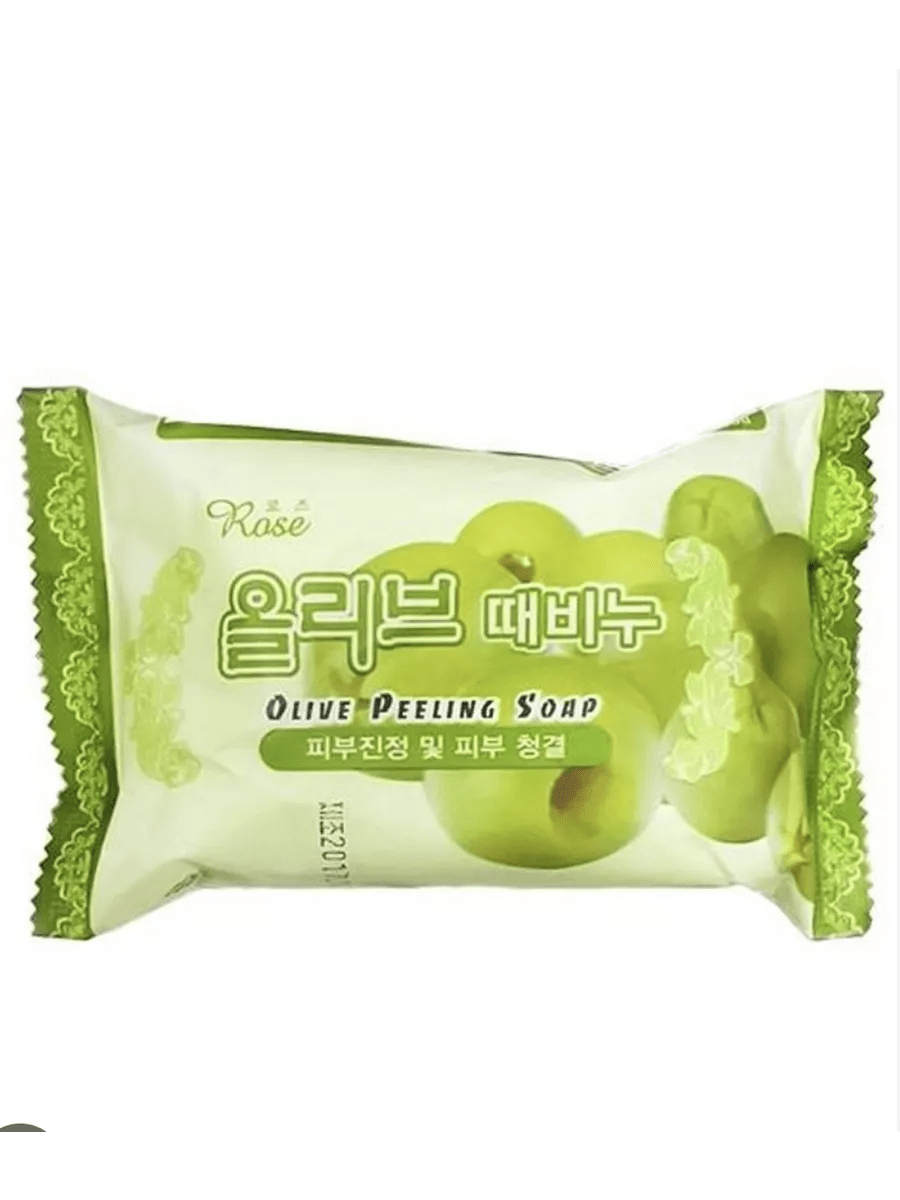 ROSE Olive Peeling Soap 150g