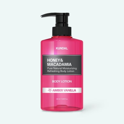 KUNDAL AMBER VANILLA Body Lotion honey macadamia 500ml