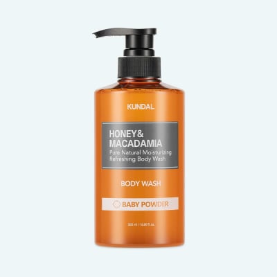 KUNDAL BABY POWDER Body Wash honey/macadamia 500ml