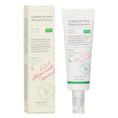 AXIS-Y Complete NO-Stress Physical Sunscreen SPF50+ PA++++ 50ml