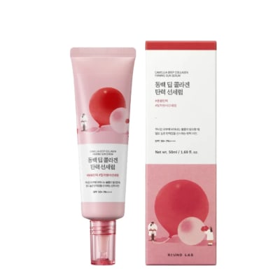 ROUND LAB Camellia Deep Collagen Firming Sun Serum SPF50+ PA++++ 50 ml