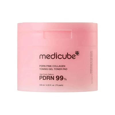 MEDICUBE PDRN Pink Collagen Toning Gel Toner Pad 120ml (70 pads)