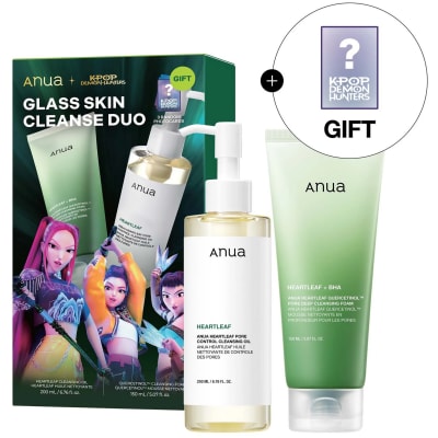 Anua Glass Skin Cleanse Duo + K-POP GWP