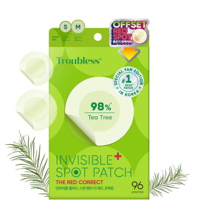 TROUBLESS Invisible Plus Spot Patch The Red Correct 96 patches