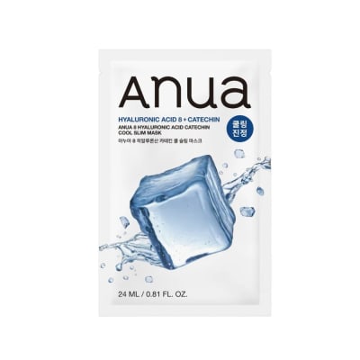 ANUA 8 Hyaluronic Acid Catechin Cool Slim Mask 24ml