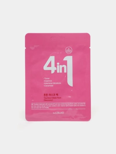 DR.CELLIO 4in1 Teunteun Mask Pack 25g*10ea 