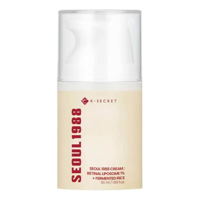 K-SECRET SEOUL 1988 Cream: Retinal Liposome 1% + Fermented Rice 50ml