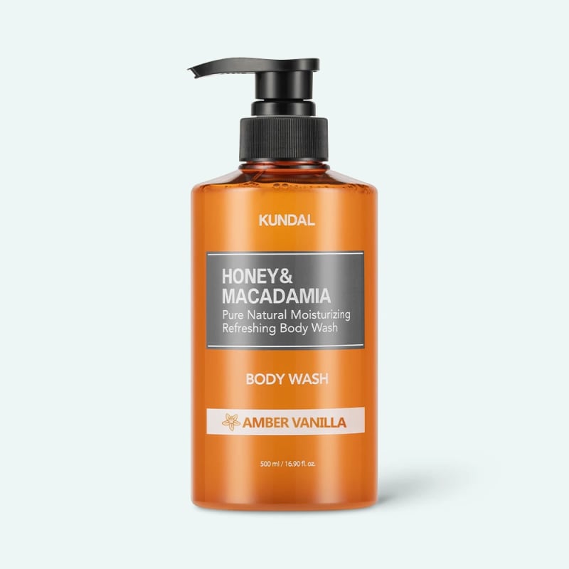 KUNDAL AMBER VANILLA Body Wash honey/macadamia 500ml