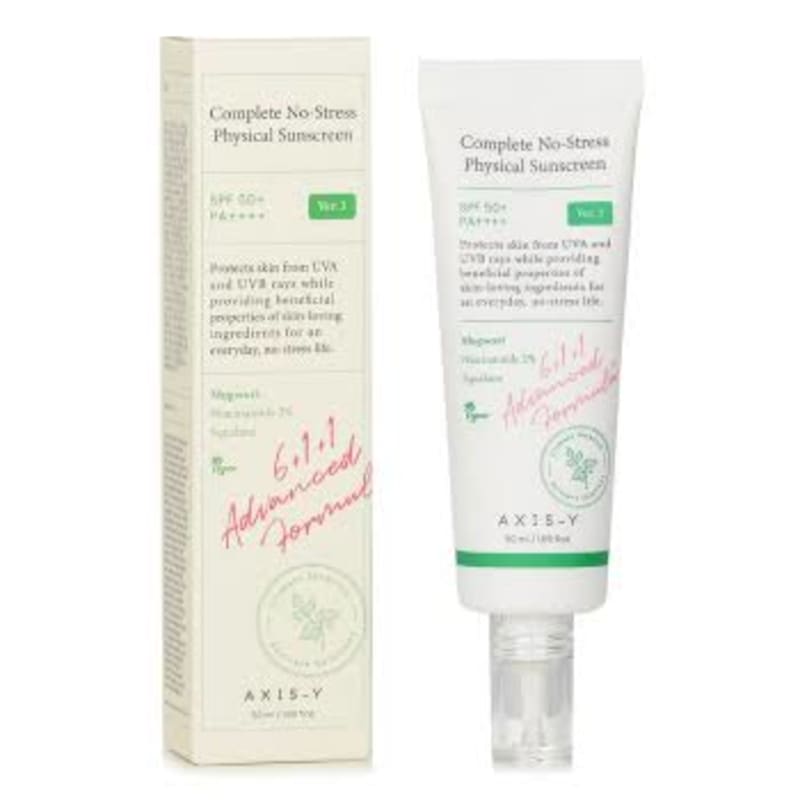 AXIS-Y Complete NO-Stress Physical Sunscreen SPF50+ PA++++ 50ml