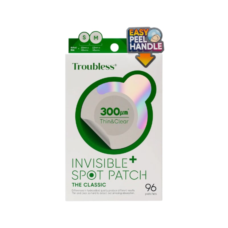 TROUBLESS Invisible Plus Spot Patch The Classic 96 patches
