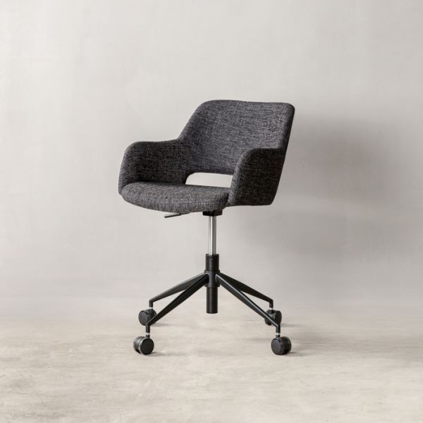 gray modern desk chair