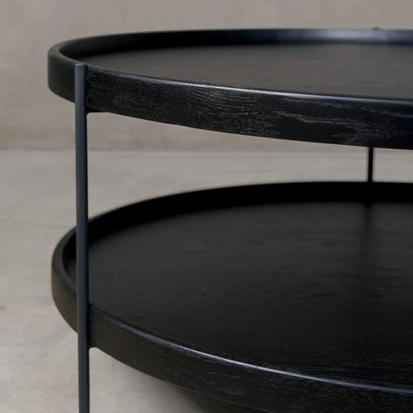 Humla Coffee Table Black 900mm DIA For Sale - Weylandts South Africa