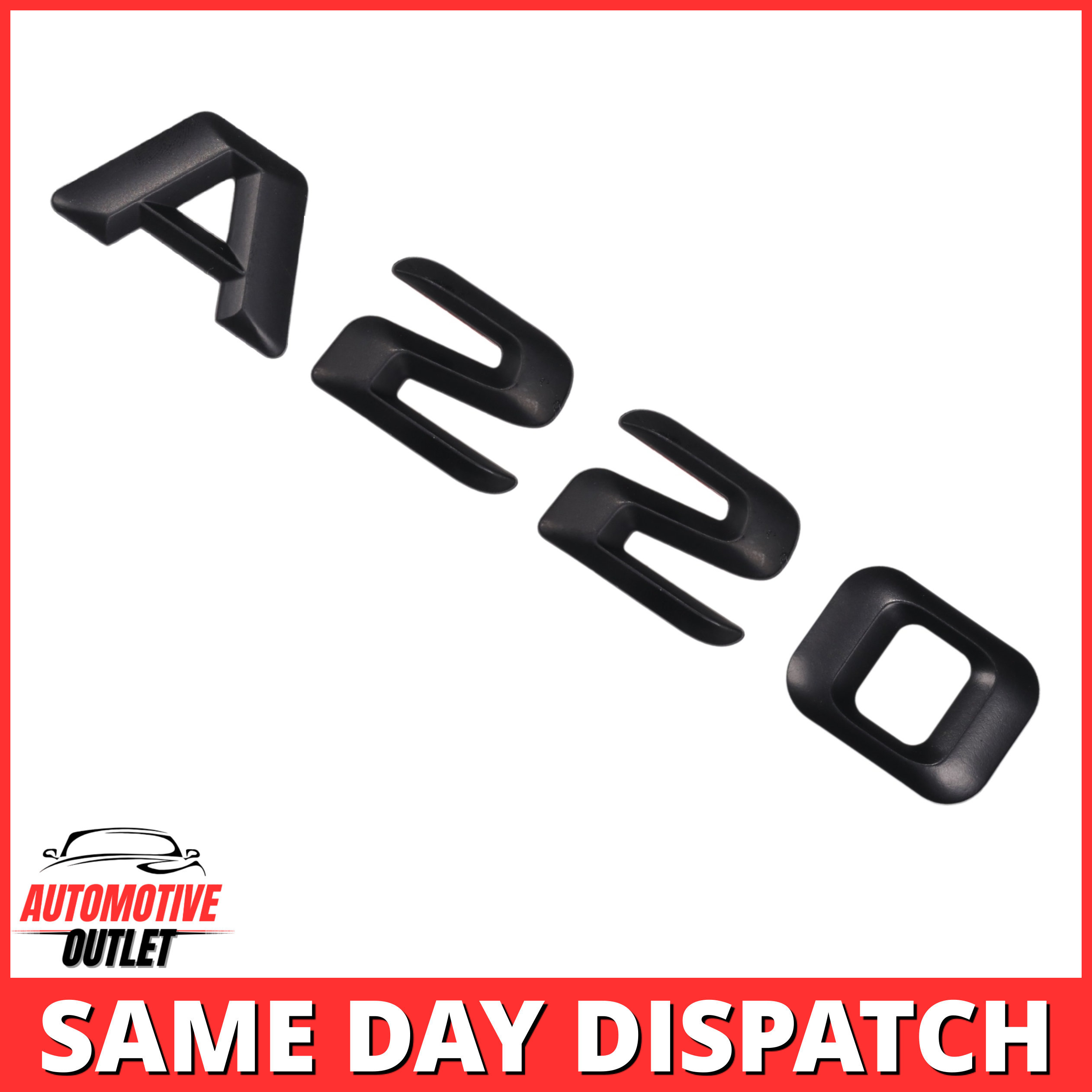 A220-MB Lettering Rear Boot Lid Trunk Badge Emblem For Mercedes-Benz A-Class, Matt Black