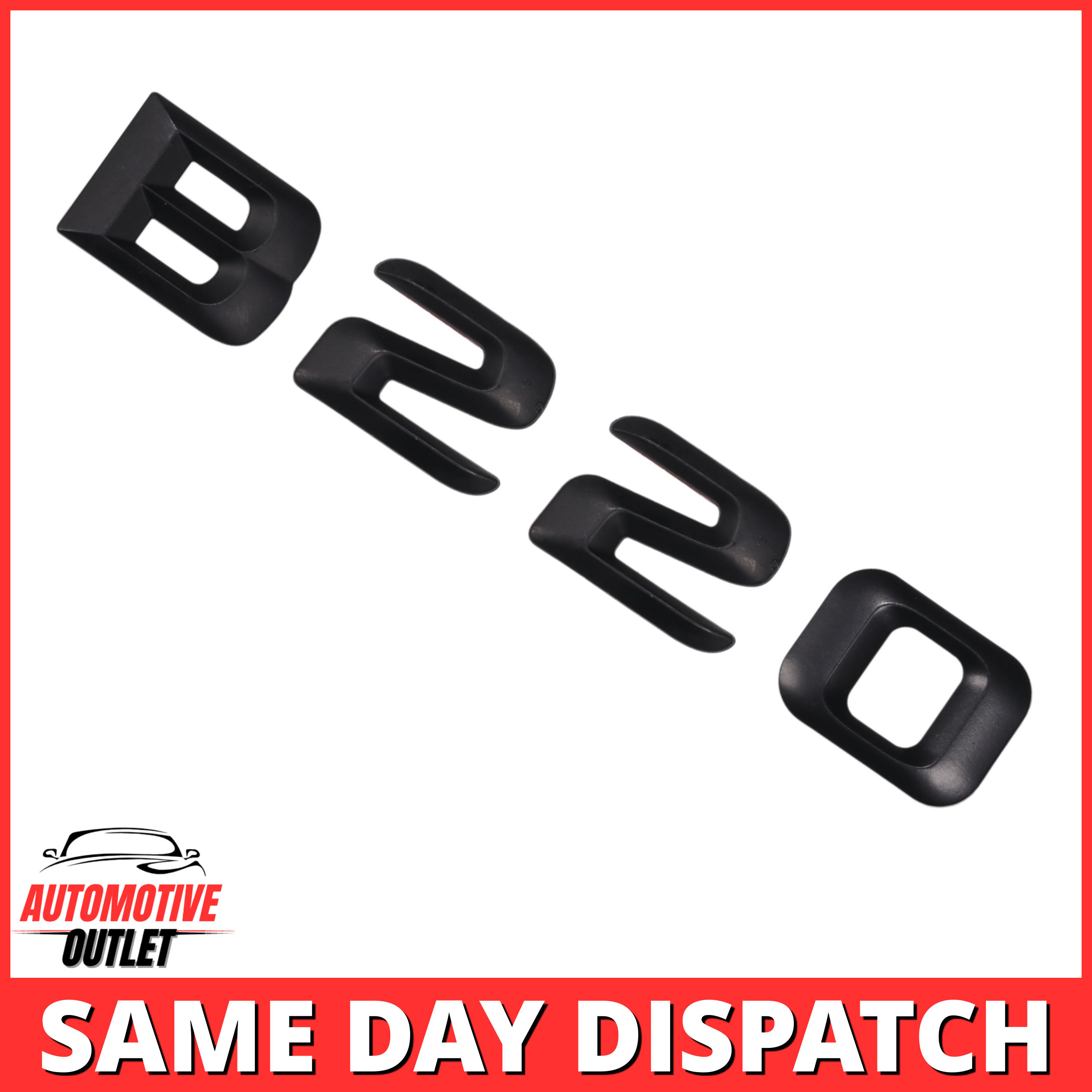 B220-MB Lettering Rear Boot Lid Trunk Badge Emblem For Mercedes-Benz B-Class, Matt Black