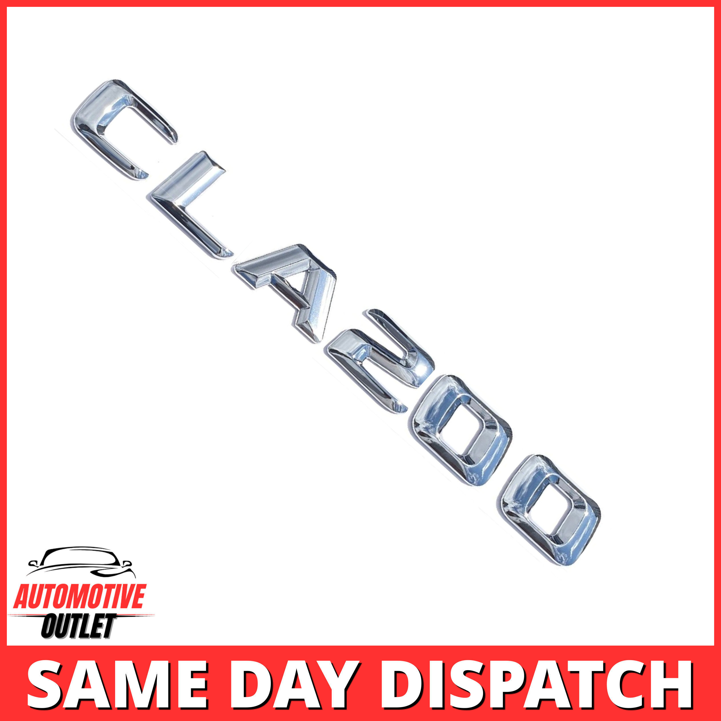 CLA200-CH Lettering Rear Boot Lid Trunk Badge Emblem For Mercedes-Benz CLA, Chrome