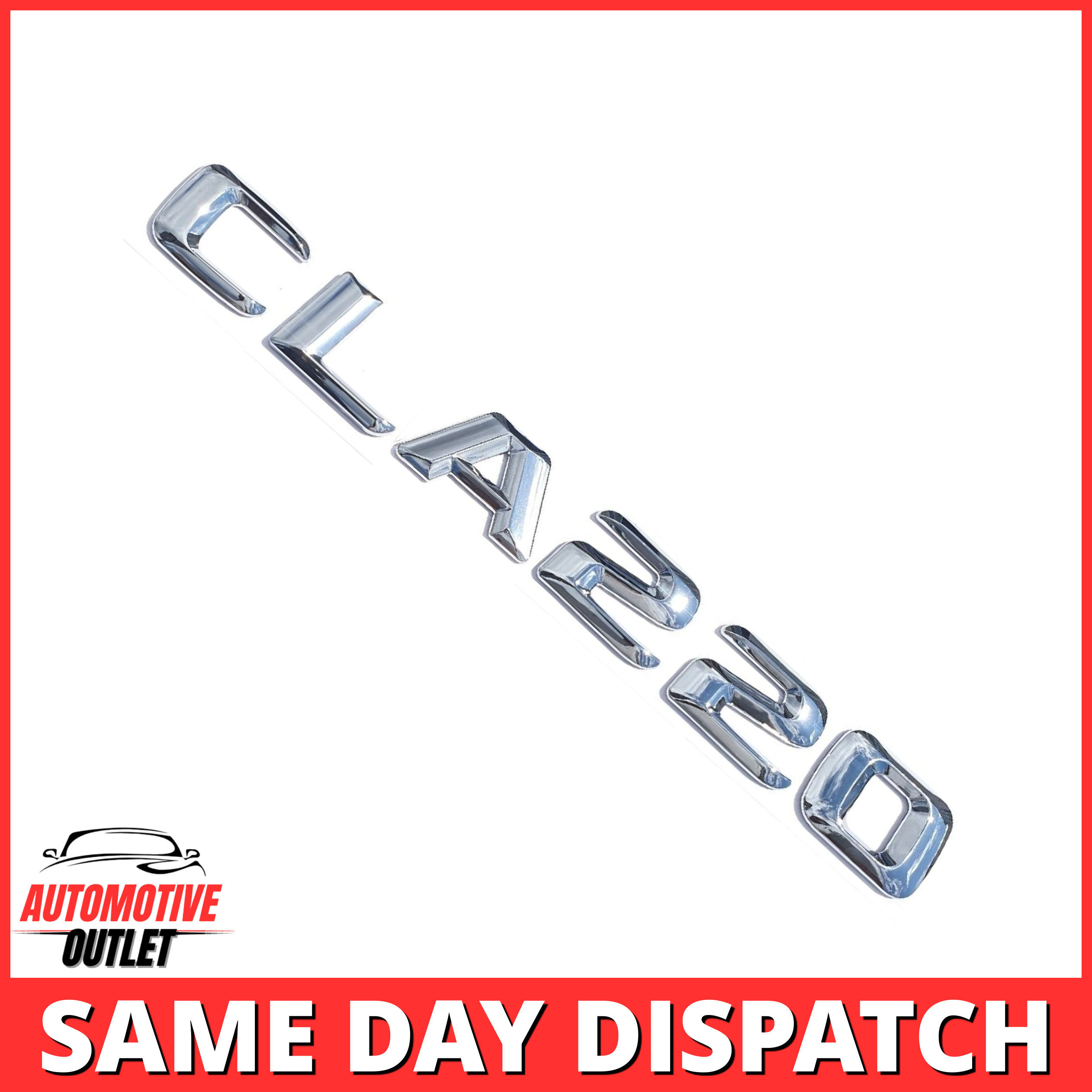 CLA220-CH Lettering Rear Boot Lid Trunk Badge Emblem For Mercedes-Benz CLA, Chrome