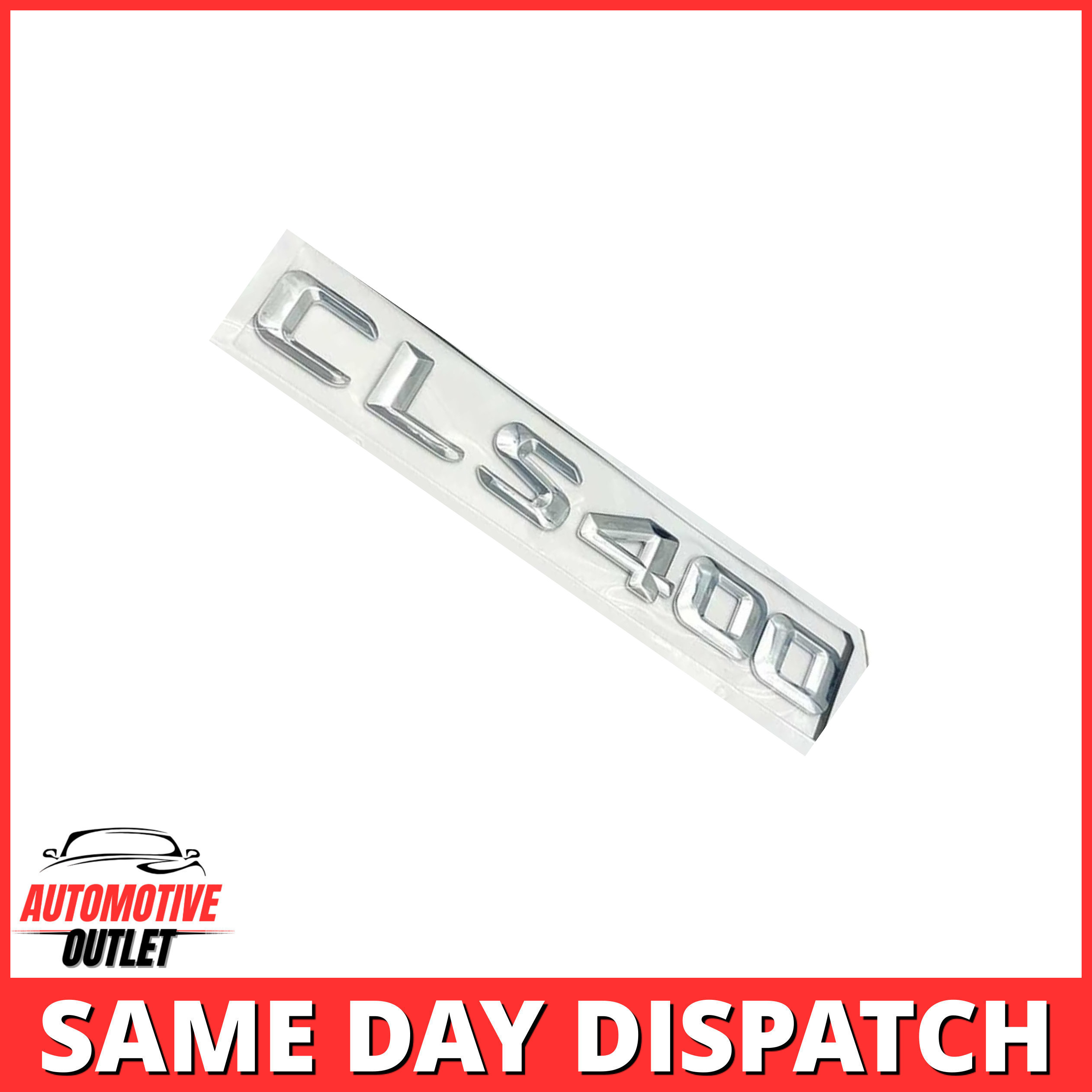 CLS400-CH Lettering Rear Boot Lid Trunk Badge Emblem For Mercedes-Benz CLS, Chrome
