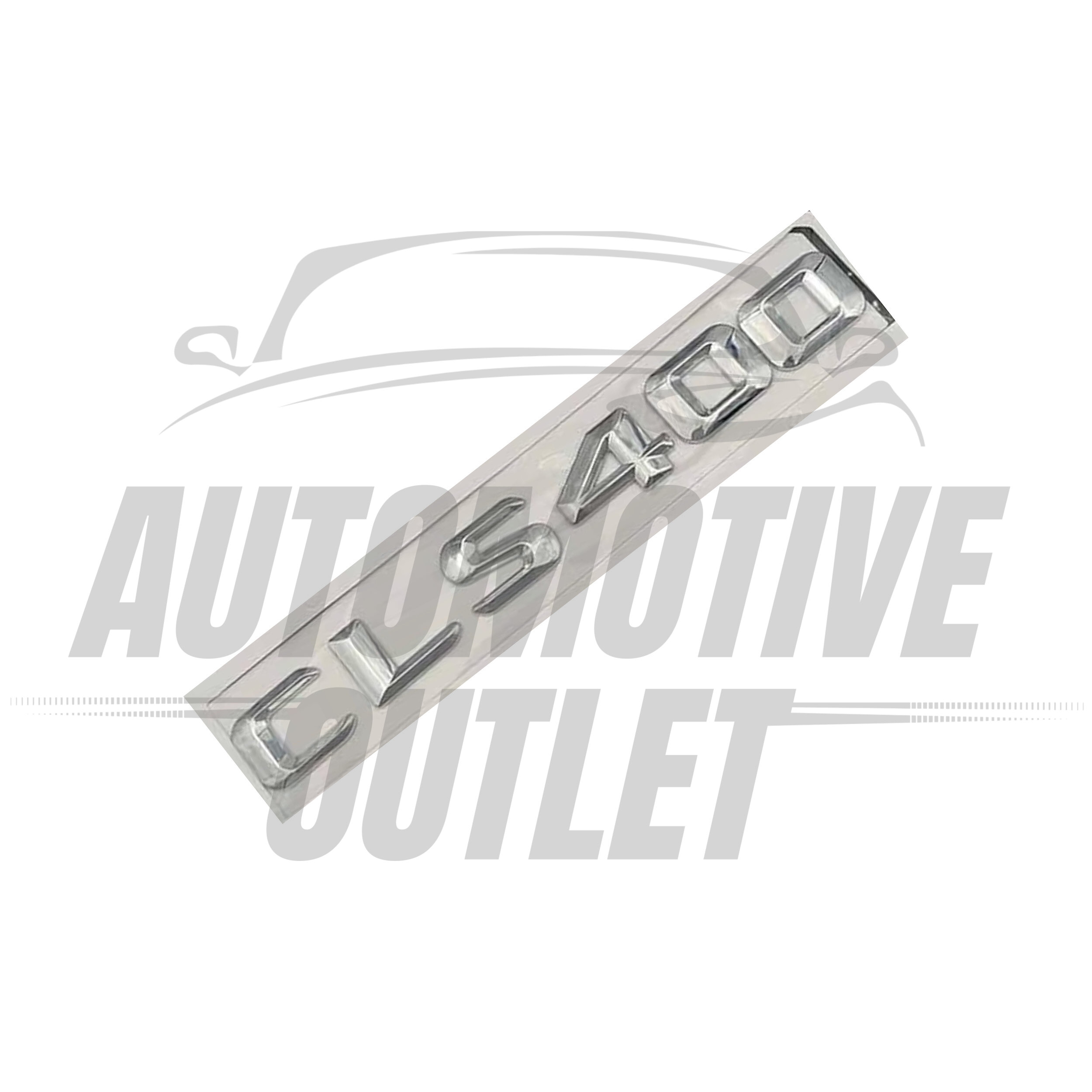 CLS400-CH Lettering Rear Boot Lid Trunk Badge Emblem For Mercedes-Benz CLS, Chrome 3