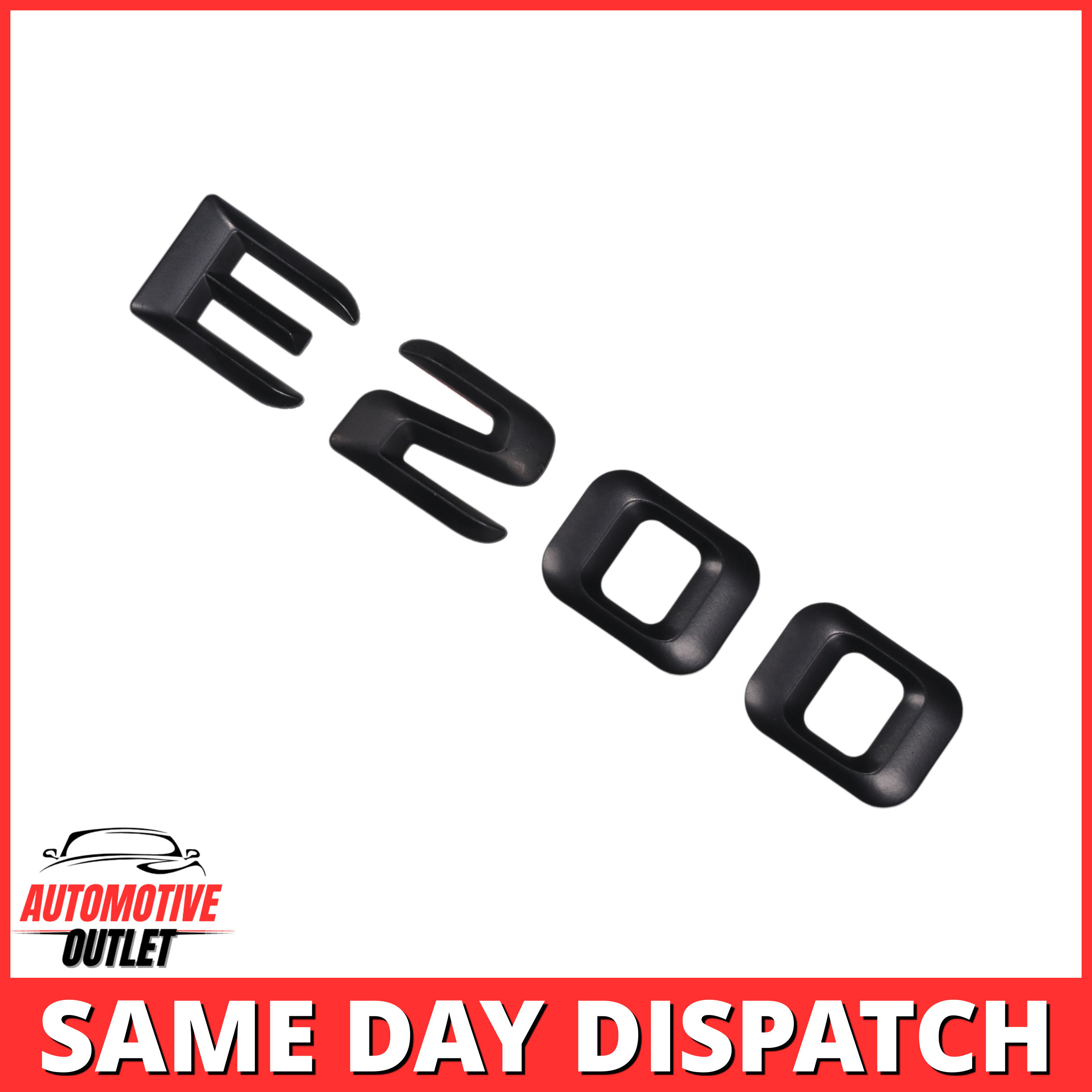 E200-MB Lettering Rear Boot Lid Trunk Badge Emblem For Mercedes-Benz E-Class, Matt Black