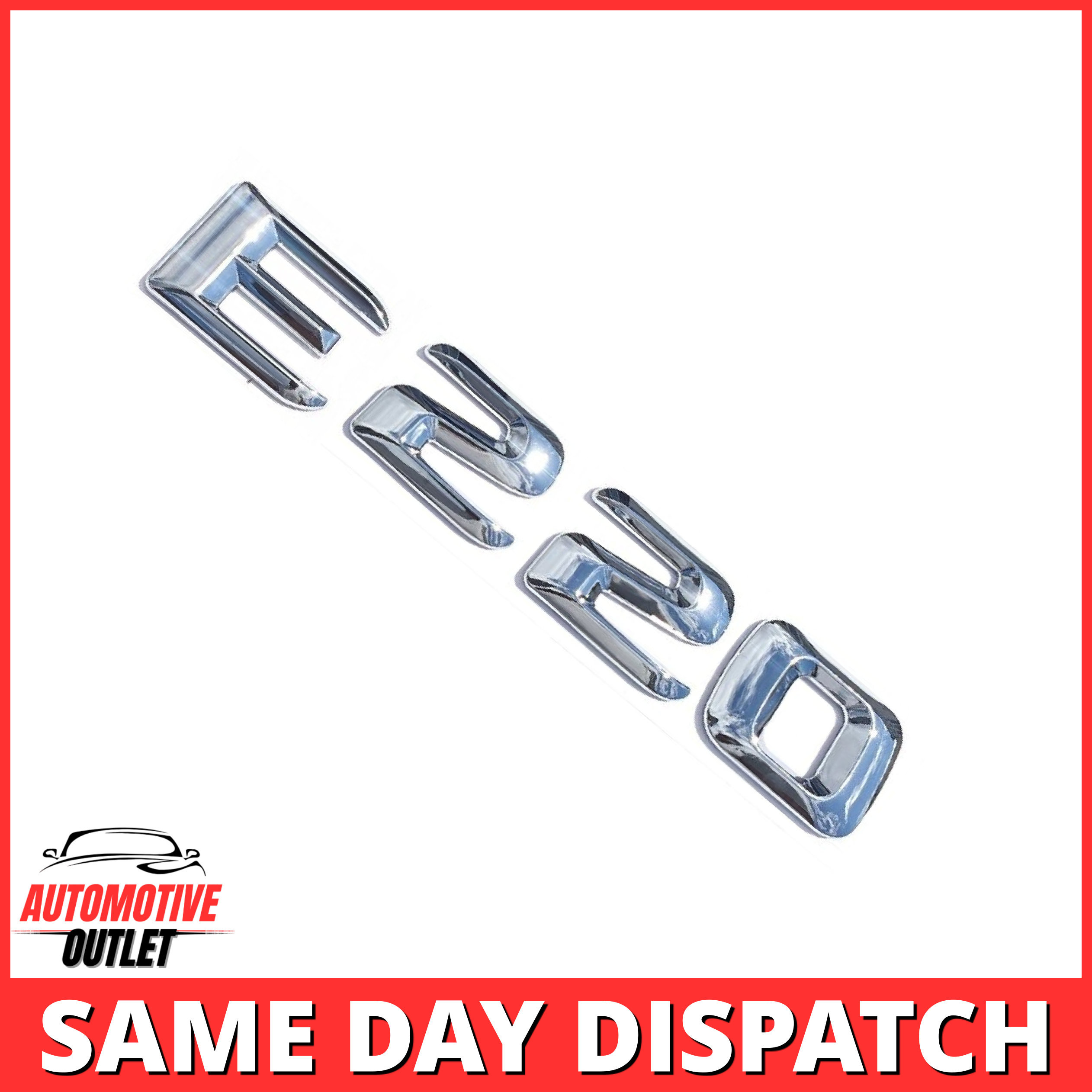 E220-CH Lettering Rear Boot Lid Trunk Badge Emblem For Mercedes-Benz E-Class, Chrome